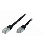 ShiverPeaks Cat5e RJ45-RJ45 7,5 m juodas tinklo kabelis