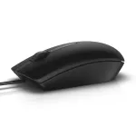 DELL MS116 pelė biuro darbui, ambidekstrinė, USB-A, optinė, 1000 DPI