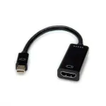 Value 12.99.3143 Vaizdo kabelis-adapteris Mini DisplayPort &rarr; HDMI A tipo (standartinis) juodas