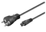 Microconnect PE120819 maitinimo laidas juodas 1,8 m C5 jungtis