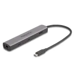DeLOCK USB Type-C dokavimo stotelė 8K HDMI USB 10 Gbps 2.5 Gigabit LAN PD 100W