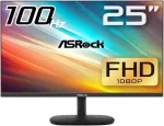ASRock CL25FF 24,5 colio IPS monitorius, 100 Hz, 1 ms, juodas