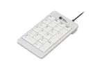 BakkerElkhuizen UltraBoard 955 V2 Numeric, USB, 22 klavi&scaron;ai, ne&scaron;iojamam/ staliniam kompiuteriui, 1,5 m, tamsiai pilka, &scaron;viesiai pilka
