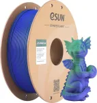 PLA MATTE DUAL 1,75 mm ŽALIA MĖLYNA 1 kg ESUN 3D FILAMENTAS (PLA-MTD175B-UG1P1)