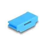 DeLOCK HDMI moteri&scaron;ko prievado blokatorius mėlynas 10 vnt. pakuotė