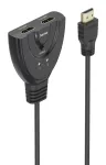 Hama 4K HDMI 2x1 Toggle Switch, 2x HDMI Lizdas - 1x HDMI Ki&scaron;tukas