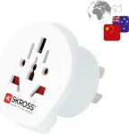 Skross 1.500222-E kelioninis adapteris CA W į AUS/KINIJA (1.500222-E)