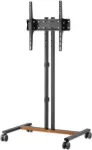 Manhattan Trolley Mount Stand &ndash; mobilus stovas televizoriui ir monitoriui, 34&ndash;55 col., VESA 200x200&ndash;400x400 mm, 35 kg, auk&scaron;čio reguliavimas