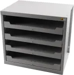 Allit EuroPlus Depot M 455805 stalčių sistemos korpusas, 380 x 465 x 505 mm, pilkas