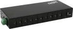 10 prievadų USB 3.2 Gen 2x1 &scaron;akotuvas Exsys EX-12270HMS, 79,5 W galios tiekimas