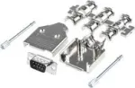 MH Connectors MHDM9-DM9P-K D-SUB ki&scaron;tukinių kontaktų rinkinys 180&deg; 9 polių litavimo taurelė 1 vnt.