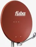 Fuba DAL 800R Raudona palydovinė antena 80cm aliumininė (11003014)