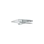 Knipex 41 34 165 griebtuvinės replės, tiesios, 0-24 mm, 165 mm