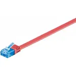 Wentronic CAT6a U/UTP 3m jungiamasis kabelis, RJ-45 Ki&scaron;tukas/Ki&scaron;tukas, Auksuotas, U/UTP (96333)