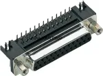 Harting D-SUB ki&scaron;tukinis lizdas 90&deg; poliai: 25 litavimui 09 68 363 5812 1 vnt.