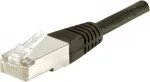 Tinklo kabelis Dexlan 858379 Juodas 3m Cat6a S/FTP