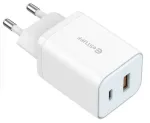 eSTUFF ES635065-BULK-ITH sieninis įkroviklis 65W USB-C PD + 27W USB-A
