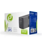 Gembird EG-UPS-B650 nepertraukiamo maitinimo &scaron;altinis (UPS) Line-Interactive 0,65 kVA / 390 W
