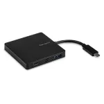 Targus ACH924EUZ USB-C į USB-A ir USB-C centras su maitinimo tiekimu, 5 Gbps, juodas