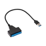 Akyga AK-CA-86 SATA &ndash; USB-A 3.0 adapterio kabelis 2,5 colio diskams, 0,3 m, juodas