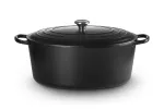 Le Creuset Signature 13,9 L ovalus juodas puodas