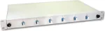 Lightwin LWL Splice Box, 12 skaidulų, 6x DLC vienmodis, 9/125&micro;m OS2 G657.A1 Pigtail Splice Box (SPBOX 12E09 OS2 DLC)