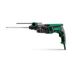 Hikoki DH28PCY2WSZ Rotary Hammer Drill 1100 RPM SDS Plus 3 kg Black, Green