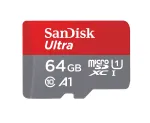 SanDisk Ultra 64GB microSDXC atminties kortelė su SD adapteriu
