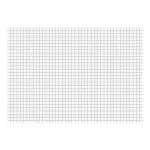 BRUNNEN Index Card 102250200 DIN A5 Squared White 100 Sheets/Pack