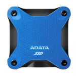 I&scaron;orinis SSD ADATA SD620 512 GB, USB 3.2 Gen 2 Micro-USB B, mėlynas, silikoninis korpusas, atsparus smūgiams