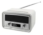 SOUNDMASTER UR190WE Clock Radio White