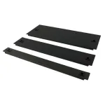 ALLNET ALL-S0002150 19 colių 1U tvirtinimo rinkinys tinklo įrangai &ndash; juodas
