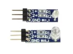 ALLNET 4duino dviejų spalvų LED modulis (raudona/žalia) &ndash; 5 mm dvispalvis skaitmeninis LED, skirtas Arduino, Raspberry Pi