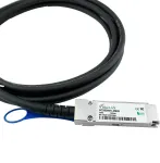 BlueOptics Edge Core ET7402-DAC-5M suderinamas BlueLAN QSFP28 tiesioginio prijungimo kabelis, 100GBASE-CR4, Infiniband EDR, 26AWG, 5 metrai (ET7402-DAC-5M-BL)