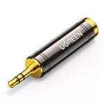 UGREEN 3,5mm į 6,35mm Garso Adapteris (Ki&scaron;tukas į Lizdą) Pilkas AV168