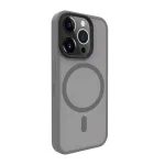 Evelatus Apple iPhone 15 Pro Hybrid Case with MagSafe PC+TPU Silver