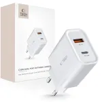 Tech-Protect White MagSafe Back Cover, skirta Apple iPhone 15 Pro Max