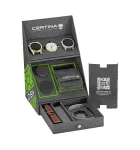 Certina DS Action Diver automatinis vyri&scaron;kas laikrodis 43 mm, baltas ciferblatas, pilka nerūdijančio plieno apyrankė C041407190310
