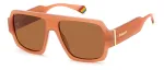 Polaroid PLD6209SX733F Unisex Sunglasses Havana Brown 55mm