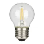 SYNERGY21 LED Retrofit E27 la&scaron;o formos lempa G45 &scaron;iltai balta 0.5W girliandoms