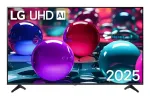 LG UHD AI 43UA73003LA televizorius 109,2 cm (43 col.) 4K Ultra HD Smart TV Wi-Fi juodas