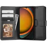 Tech-Protect Wallet Case, skirtas Samsung Galaxy Xcover 7, juodas
