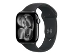 Apple Watch Series 11 | I&scaron;manusis laikrodis | GPS (palydovas) | LTPO OLED Always-On Retina | Atsparus vandeniui | Jet Black