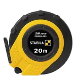 STABILA LBM 2000 Stiklo pluo&scaron;to matavimo juosta uždarame korpuse 20 m