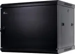 GETFORT CALI 9U 600x600 Sieninis Serverio Stovas su Tvirtomis Plieninėmis Durimis - Juodas