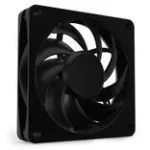 Alphacool Apex Stealth Metall Aurora 120mm korpuso ventiliatorius - juodas