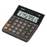 Casio MH-12BK-S 12 skaitmenų juodas biuro skaičiuotuvas