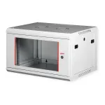 ROLINE 19 colių sieninis spintos Basic Plus 6U, 600x450 mm, pilka