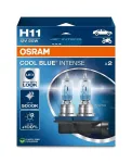 OSRAM lemputės rinkinys (2 vnt.) H11 12V 55W PGJ19-2 Cool Blue Intense NextGen 5000K