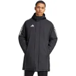 adidas Tiro 24 Stadium Parka vyri&scaron;ka striukė juoda/balta L